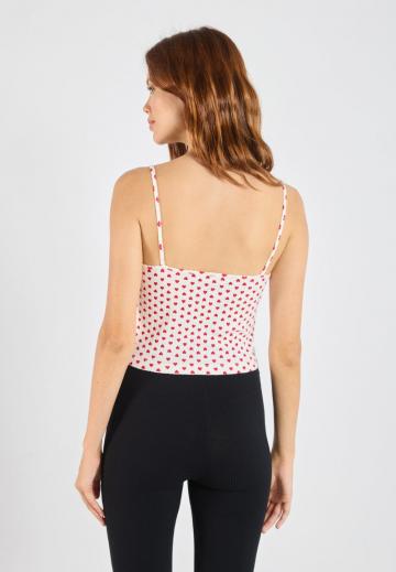 Топ на бретельках