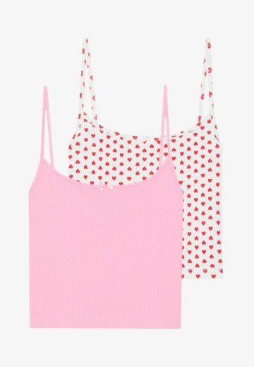 Топ на бретельках