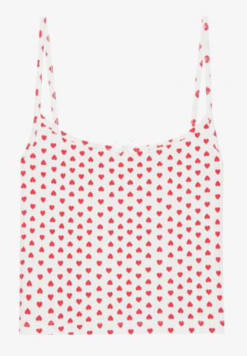 Топ на бретельках