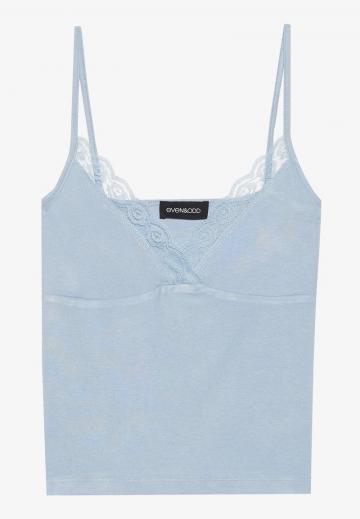 Топ на бретельках