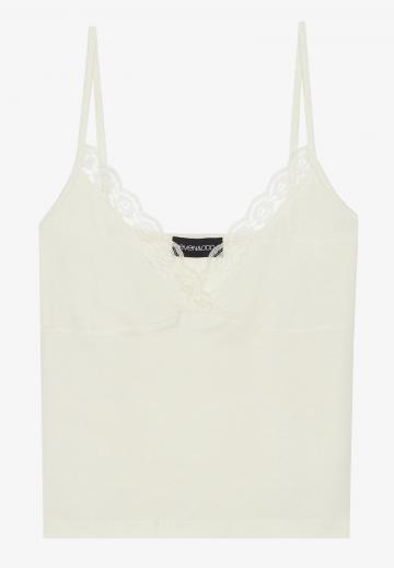 Топ на бретельках