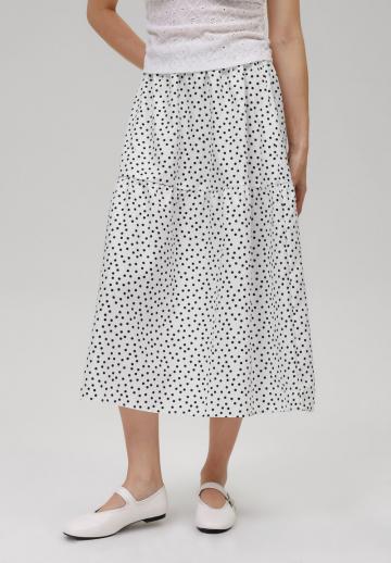 Юбка с воланами