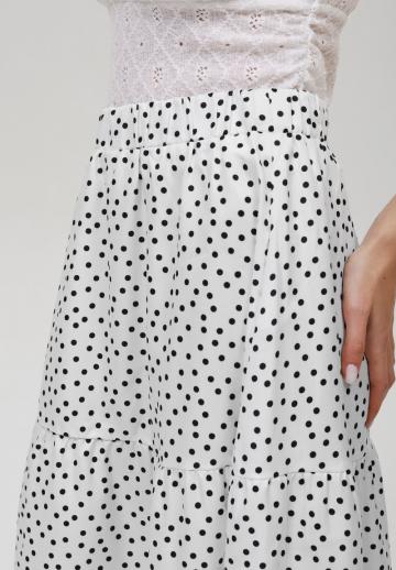 Юбка с воланами