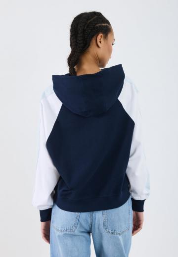 Пуловер с капюшоном