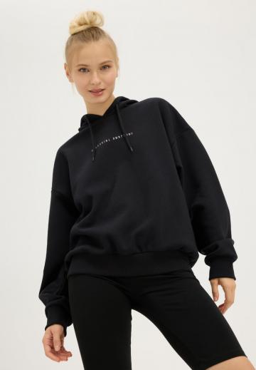 Пуловер с капюшоном