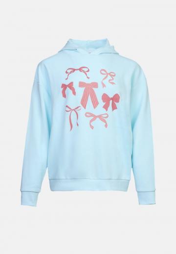 Пуловер с капюшоном