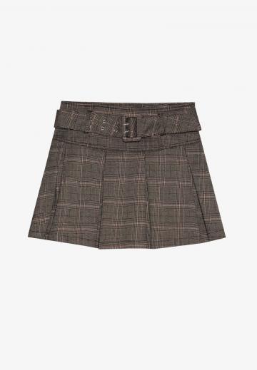 Юбка с накладными карманами