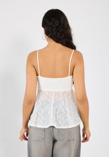 Топ на бретельках