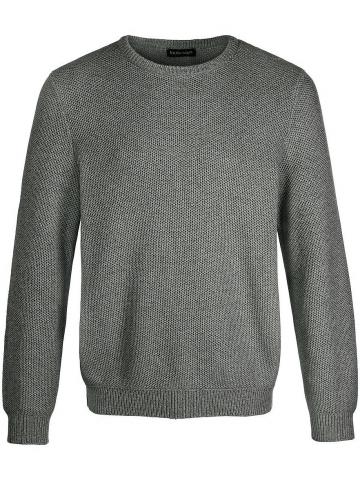 Пуловер с круглым вырезом