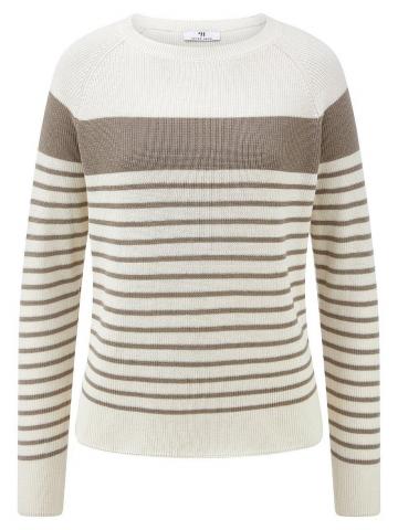 Пуловер с круглым вырезом