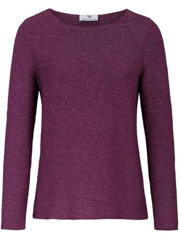 Пуловер с круглым вырезом