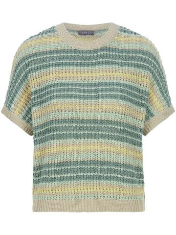 Пуловер с круглым вырезом