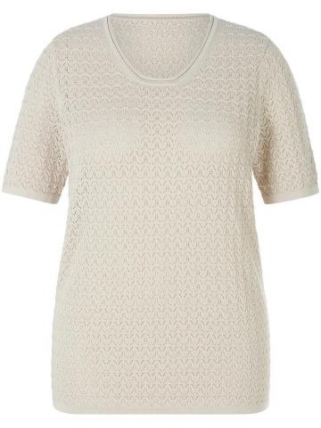 Пуловер с круглым вырезом