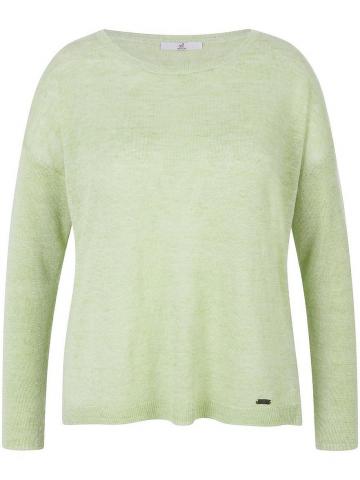 Пуловер с круглым вырезом