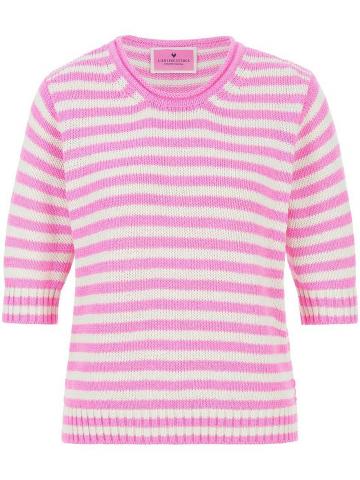 Пуловер с круглым вырезом