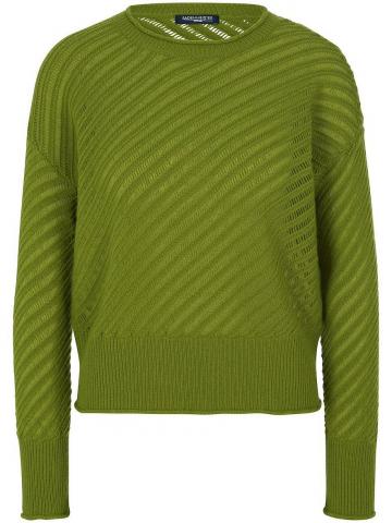 Пуловер с круглым вырезом