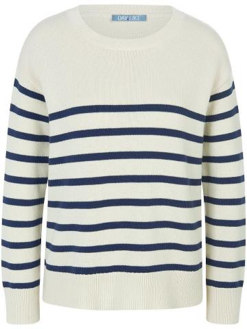 Пуловер с круглым вырезом