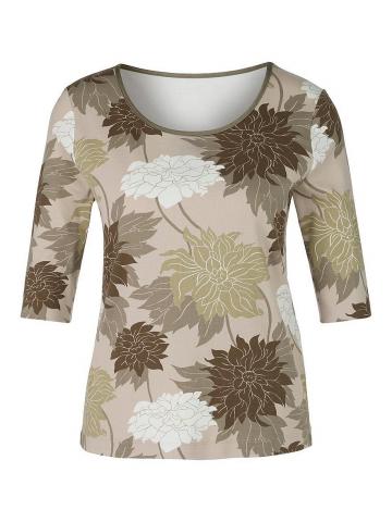 Кофта с круглым вырезом