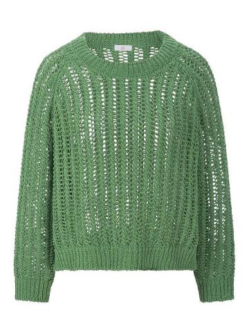 Пуловер с круглым вырезом