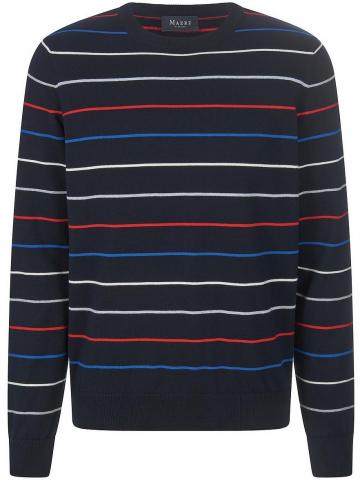 Пуловер с круглым вырезом