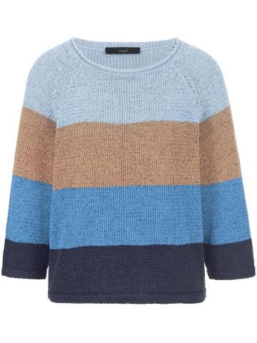 Пуловер с круглым вырезом