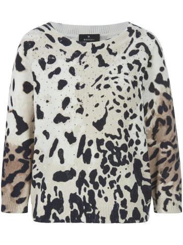 Пуловер с круглым вырезом