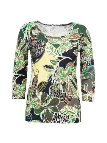 Кофта с круглым вырезом