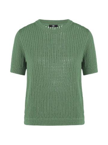 Пуловер с круглым вырезом