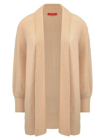 Длинная вязаная кофта