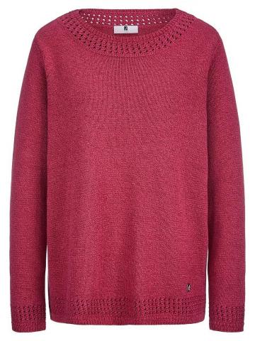 Пуловер с круглым вырезом