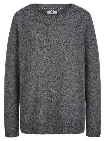 Пуловер с круглым вырезом