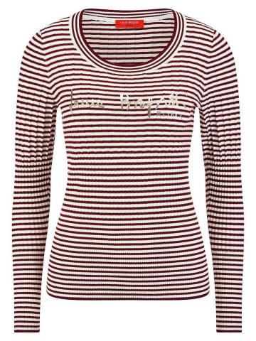 Пуловер с круглым вырезом