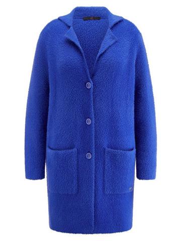 Длинный вязаный кардиган