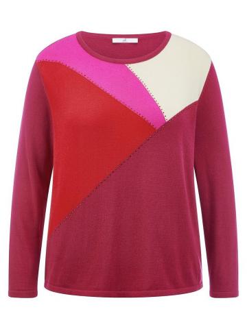 Пуловер с круглым вырезом