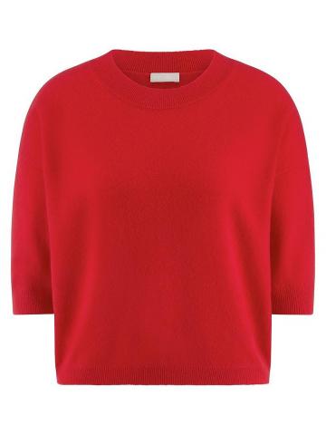 Пуловер с круглым вырезом