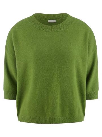 Пуловер с круглым вырезом