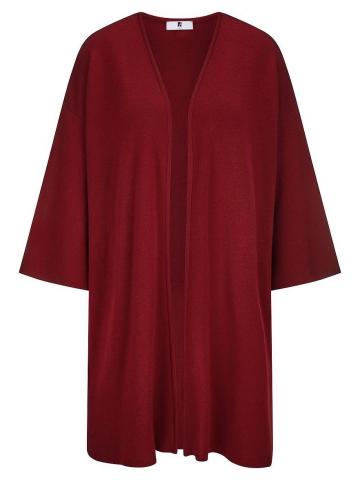 Длинная вязаная кофта