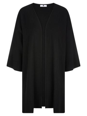 Длинная вязаная кофта