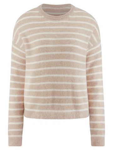 Пуловер с круглым вырезом