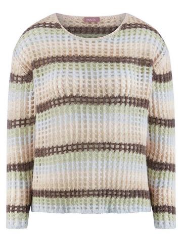 Пуловер с круглым вырезом