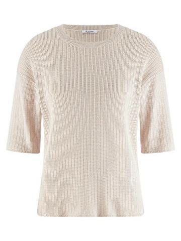 Пуловер с круглым вырезом