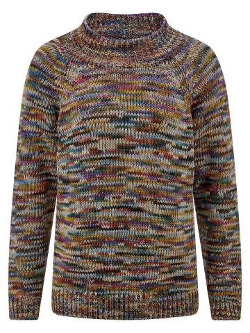 Пуловер с круглым вырезом