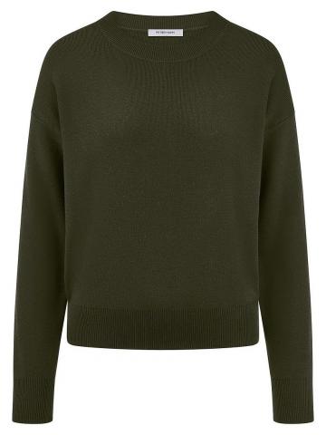 Пуловер с круглым вырезом