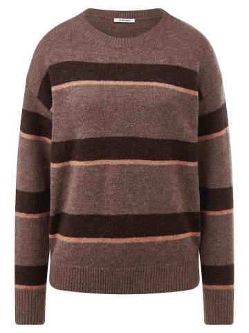 Пуловер с круглым вырезом