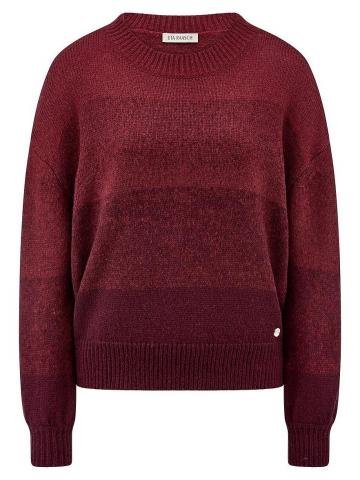 Пуловер с круглым вырезом