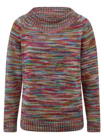 Пуловер с круглым вырезом