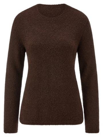Пуловер с круглым вырезом