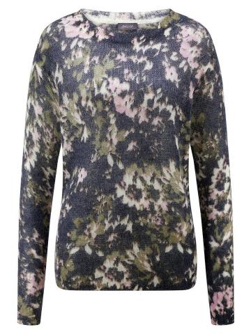 Пуловер с круглым вырезом