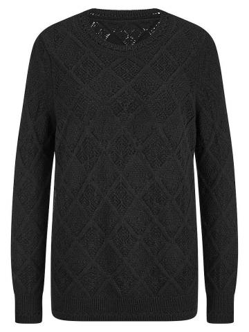 Пуловер с круглым вырезом