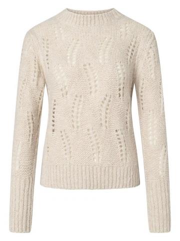 Пуловер с круглым вырезом